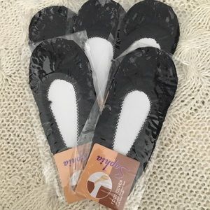 Lace ballet shoe socks